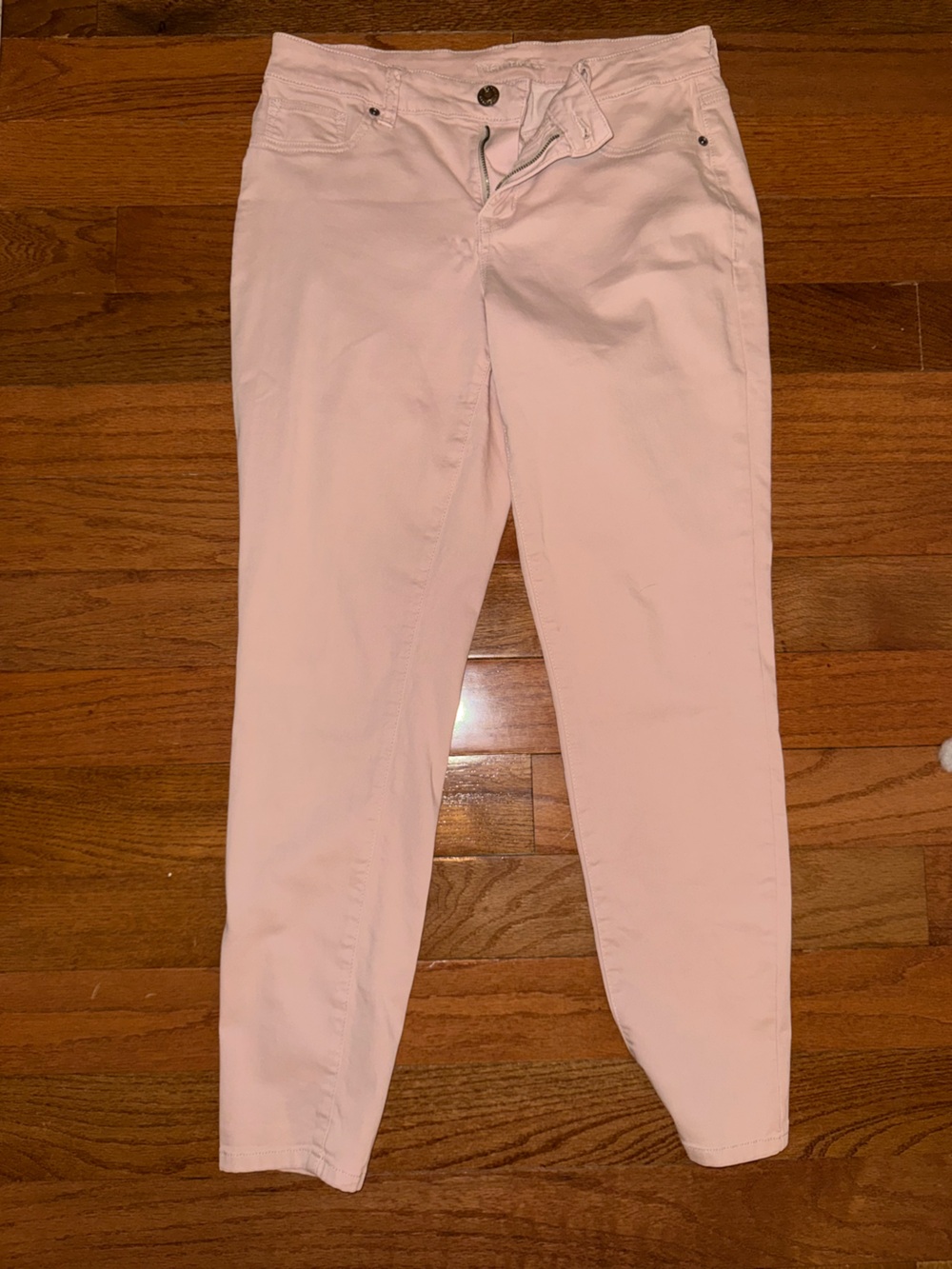 Maurices Pastel Pink Skinny Jeans